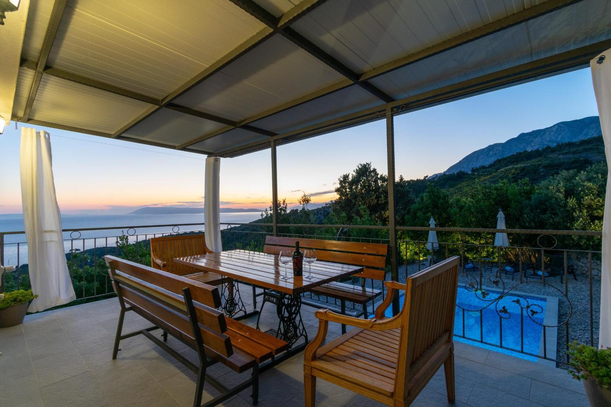 Villa With Sea View Podgora Kültér fotó