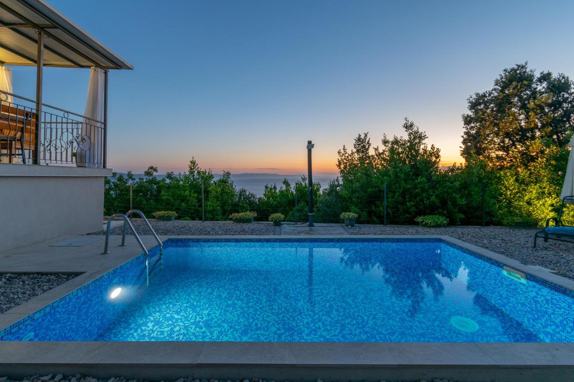 Villa With Sea View Podgora Kültér fotó