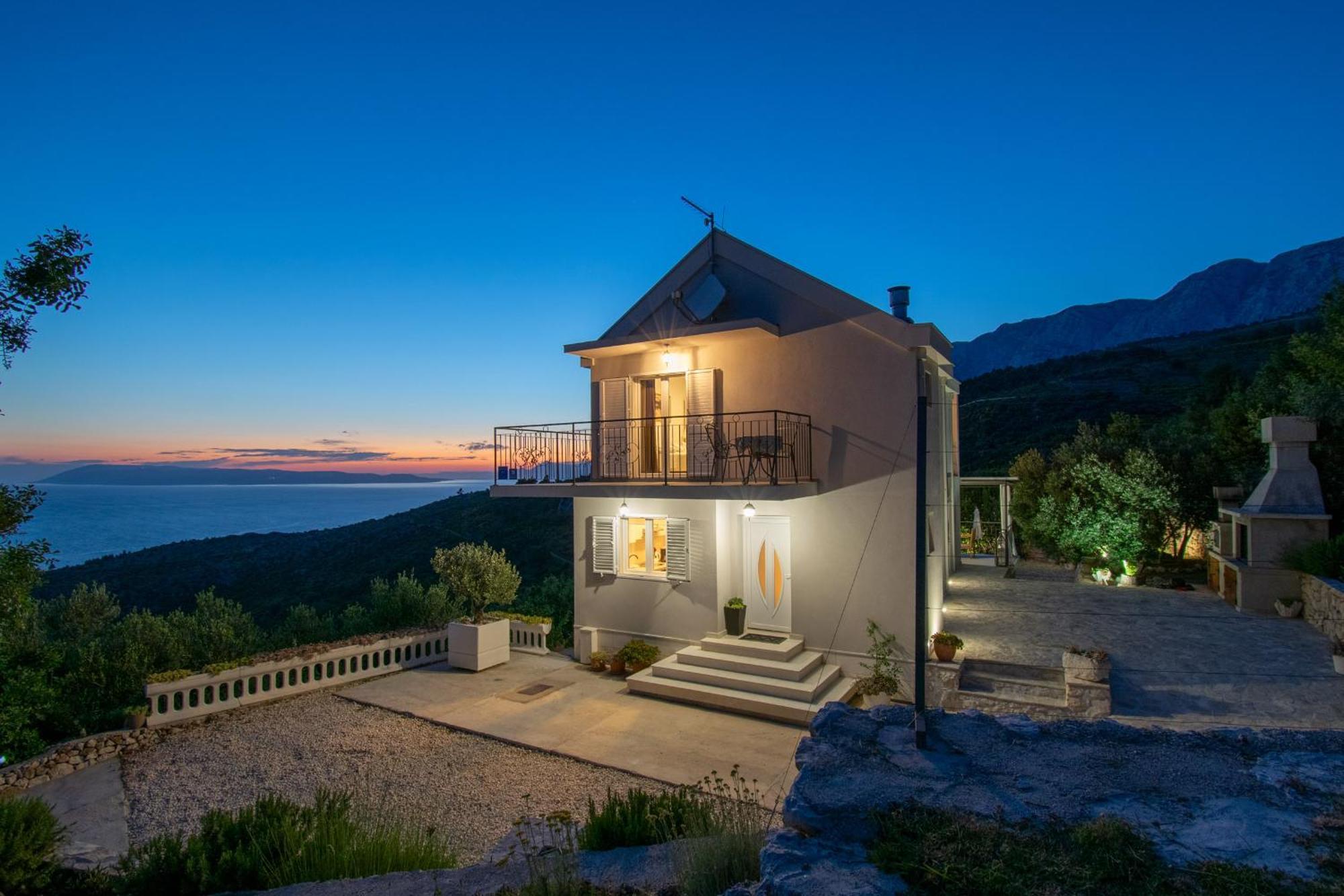 Villa With Sea View Podgora Kültér fotó